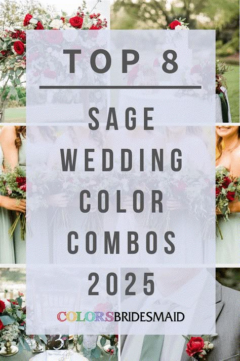 Sage Green and Light Pink for Sage Green Wedding Colors for 2025, Sage Green Bridesmaid Dresses Light Pink and White Flower Bouquets - ColorsBridesmaid Sage Summer Wedding Colors, Sage Green And Gray Color Palette Wedding, Sage Green Purple Color Palette, Sage Green Taupe Blush Wedding, Sage Green Gray Wedding, Sage Green Bridal Party Bridesmaid Dress, Dark Grey And Sage Wedding, Golf Course Wedding Colors Bridal Parties, Sage Green And Off White Wedding