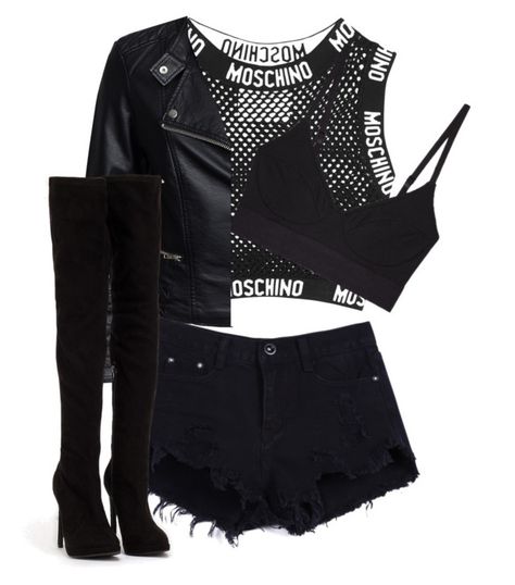 Bad Girl Outfits Aesthetic, Bad Girl Aesthetic Outfits, Bad Girl Outfit, Bad Girl Clothes, Fete Emo, Biker Girl Outfits, Bad Girl Style, Bad Outfits, Punk Style Outfits