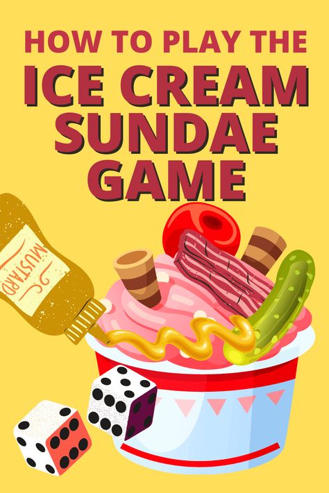 Fun build a sundae game perfect for ice cream party theme or ice cream birthday party ideas. Add this to your ice cream games for kids! #sundaegame #icecreamgames #partygames Ice Cream Object Lesson, Ice Cream Tasting Party, Ice Cream Social Games For Adults, Ice Cream Games For Adults, Whip Cream Games Party Ideas, Fun Ice Cream Sundae Ideas, Ice Cream Party Games Activities, Ice Cream Social Games, Ice Cream Games For Kids