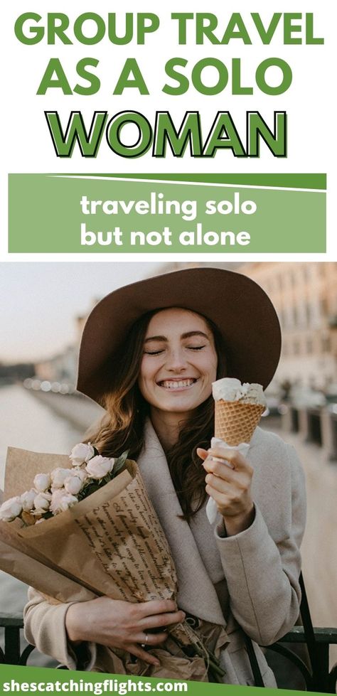 Travel Single Woman, Travel Groups For Women, Single Travel Woman, Solo Female Travel Usa, Travel Outfits Women, Girls Trip Destinations, Female Traveller, Travel Consultant, Catching Flights