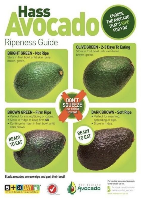 Avocado Facts, Fruit Hacks, The Whoot, Food Info, Cooking Basics, Ripe Avocado, Avocado Recipes, Food Facts, Frappe