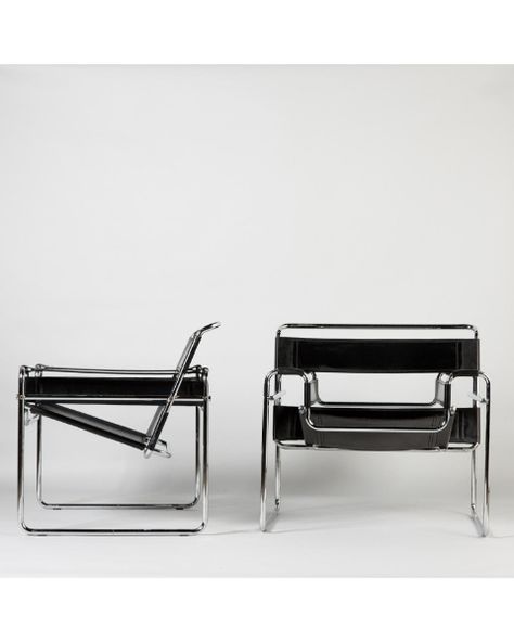 Marcel Breuer Wassily, Marcel Breuer Wassily Chair, Marcel Breuer Chair, Breuer Chair, Famous Chair, Bauhaus Furniture, Wassily Chair, Modernist Furniture, Marcel Breuer