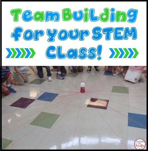 How do you build community in your classroom? Have you tackled STEM Challenges yet? How do you prepare your students for the fabulous collaboration that can occur when they work in groups to solve … Newton's Laws, Stem Activities For Kids, Stem Club, Steam Challenges, Stem Classes, Team Builders, Teaching Stem, Stem Lab, Stem Classroom