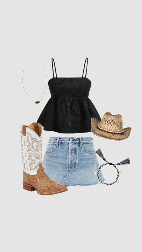 Country Fits Concert, Tortuga Festival Outfit, Megan Moroney Concert Outfit Ideas, Zac Bryan Concert Outfit, Cowgirl Outfits Concert, County Concert Outfit Summer, Cute Concert Outfit Ideas, Ty Myers, Lumineers Concert Outfit