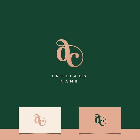 Initial dc monogram logo design | Premium Vector #Freepik #vector #classic-design #royal #letter-frame #royal-ornament Dc Letter Logo Design, Monogram Logo Design Typography, Dc Monogram, Dc Logo Design, Initials Logo Letters, Initial Logo Design, Letter Frame, Logo Dc, Church Branding