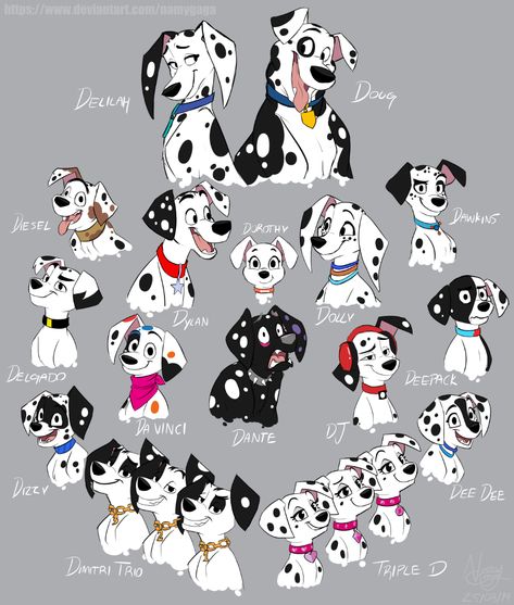 101 Dalmatians Cartoon, Disney 101 Dalmatians, Dalmatian Puppy, Disney Dogs, Disney Animals, 101 Dalmatians, Hyena, Dog Drawing, Disney Funny