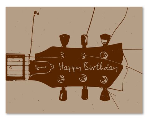 Happy Birthday Guitar, Seeded Paper, Birthday Greetings Funny, Funny Happy Birthday Wishes, Plantable Paper, Happy Birthday Art, Happy Birthday Greetings Friends, Garden Herbs, Cute Happy Birthday