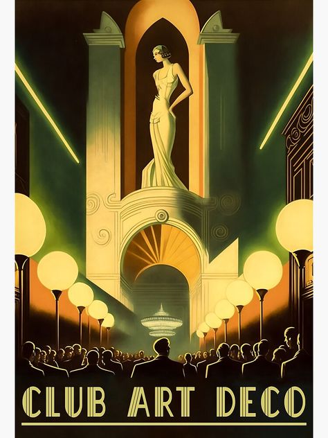 Art Deco Event Design, Art Deco Set Design, 1920 Graphic Design, Vintage Poster Design Retro Graphics, 1920s Art Deco Aesthetic, Metropolis Aesthetic, 1920s Prints, Vintage Posters Art Deco, Retro Posters Aesthetic