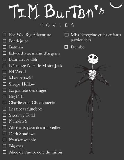 What If Its All One Story Tim Burton, Halloween Movies To Watch On Disney+, Horror Movie Bucket List, Movies Like Coraline, Halloween List Movies, Tim Burton Room Ideas Bedrooms, Tim Burton Inspired Room, Halloween Films List, Tim Burton Movie Quotes