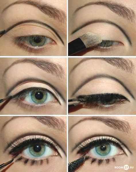 1960 Makeup, 60s Eye Makeup, Twiggy 60s, 60 Makeup, 60’s Makeup, Maquillage Goth, 1960s Makeup, Twiggy Makeup, Rock Makeup