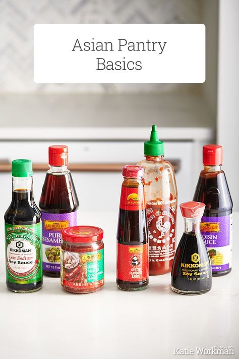 Asian Pantry Basics / How to create a starter Asian pantry so you're ready to make stir fries, marinades, noodles dishes, and more! #howto #kitchenhacks #cookingtips #familyfriendly #basiccooking #beginnercooks Asian Pantry, Stir Fried Rice Recipe, Cartoon Recipe, Vegetarian Stir Fry, Homemade Chinese Food, Pan Fried Chicken, Korean Cooking, Brown Sauce, Vietnamese Cuisine