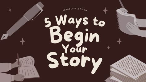 You've got a great idea for a story, but that first blank page is staring at you.  We've all been there. This guide has 5 great ways to start your story if you're stuck.   Free Writing  Cheat Sheets Body language cheat sheet, settings cheat sheet, and a plot outline template, straight to your inbox! Name or Nickname Em How To Write The Start Of A Story, Starting A Story Ideas, Body Language Cheat Sheet For Writers, Story Beginnings Ideas Writing Prompts, Story Name Ideas Writing, How To Get Story Ideas, Book Writing Template Free Printable, Writing Plot Outline, Good Ways To Start A Story