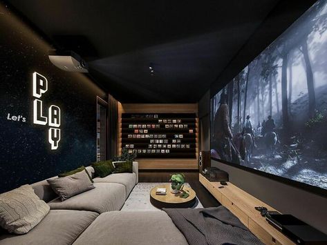 Amazing-Home-Theater-Designs Sala Cinema, Home Theater Room Design, Theater Room Design, Home Theater Room, Home Cinema Room, Theater Rooms, At Home Movie Theater, Theater Design, Home Theater Rooms