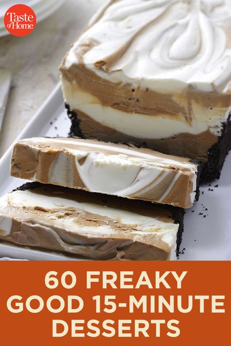 Easy Desserts Fast Quick, Work Desert Ideas, Simple After Dinner Desserts, Easy Desserts Late Night, 20 Min Desserts, Easiest Deserts Ever, Pie, Get Well Desserts, Best Easiest Desserts