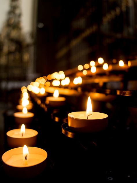 Prayer Candles... Priest Aesthetic, Devine Light, Cosy Candles, Rain Wallpapers, Pure Beeswax Candles, Church Candles, Witch Candles, Candles Photography, Aesthetic Dark Academia