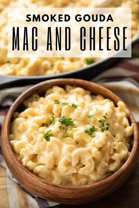 Essen, Recipes With Gouda Cheese Dinners, Homemade Gouda Mac And Cheese Recipe, Mac And Cheese Recipe With Gouda, Baked Gouda Mac And Cheese, Different Mac And Cheese Recipes, Mac And Cheese Recipe Gouda, Recipes With Gouda Cheese, Smoked Gouda Mac And Cheese Recipe