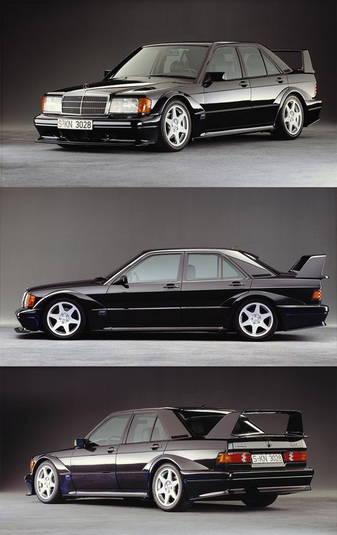 Mercedes 190E Cosworth Evolution 2.5L 190 Evo Mercedes Benz, Mercedes 190e Cosworth, Mercedes Old Car, Mercedes Benz Evolution, Old German Cars, Mercedes Cosworth, 190 Evo Ii, 190e Mercedes, 190e Cosworth