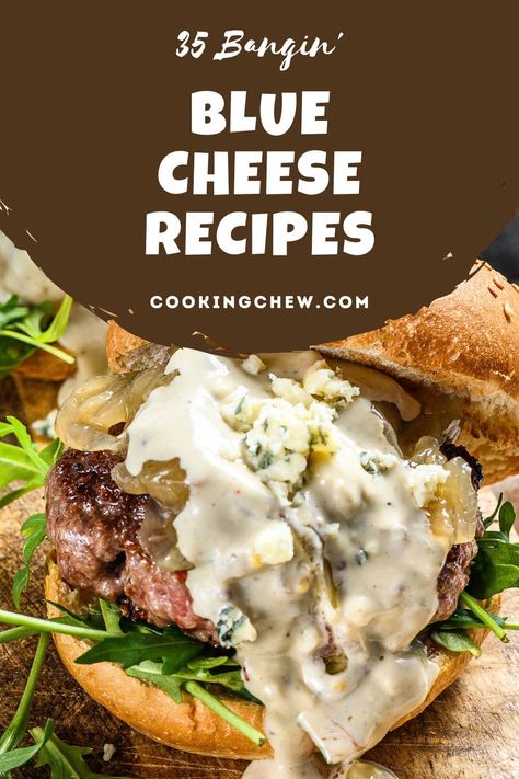 Blue Cheese Risotto, Chicken And Blue Cheese Recipes, Blue Cheese Soup Recipes, Blue Cheese Crumbles Recipes, Chicken Blue Cheese Recipes, Recipes Using Blue Cheese, Recipes With Blue Cheese, Bleu Cheese Recipes, Blue Cheese Appetizers