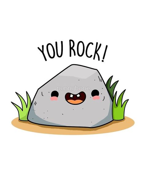 Geology Puns, Rock Puns, Punny Puns, Punny Cards, Funny Food Puns, Animal Puns, Cute Puns, Pun Card, Funny Illustration