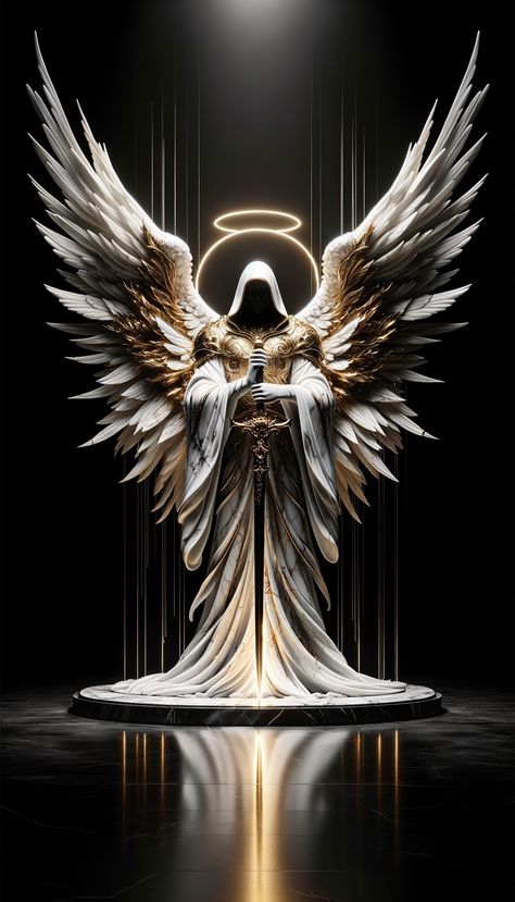 Experience a touch of heaven with our Angel Art, where each artwork is a testament to the serene beauty of the angelic. Heaven Aesthetic Angel, Fantasy Angel Art, Hierarchy Of Angels, Heaven Artwork, Angel Drawings, Angel Sculpture Art, Archangel Michael Tattoo, Divine Angel, Touch Of Heaven