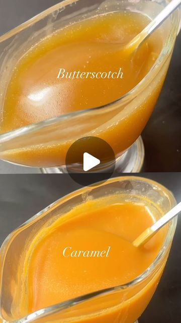 Clare Karatu on Instagram: "Let’s put that homemade butter to good use. The difference between butterscotch and caramel is the preparation process and the sugar that’s used.  *The sauce will continue to thicken as it cools.   Butterscotch  - 1/4 cup butter  - 1 cup brown sugar  - 300 ml cream   Caramel  - 1 cup caster sugar  - 1/4 cup butter  - 300 ml cream  - 1/4 tsp salt   #Butterscotch #Recipe #Caramel #ButterscotchSauce #CaramelSauce #Yum #Tasty #EasyRecipe #Cream #CastorSugar #BrownSugar #ButterscotchRecipe #ButterscotchSauceRecipe #CaramelSauceRecipe #Delicious #Desserts #Sugar #Sweet" Butterscotch Syrup Recipe, Butterscotch Recipe, Butterscotch Sauce Recipe, How To Make Butterscotch, Butterscotch Sauce Recipes, Homemade Butterscotch, Butterscotch Caramel, Butterscotch Recipes, Caramel Sauce Recipe