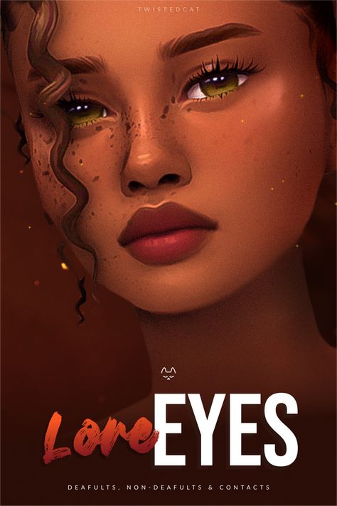 The Sims, Sims 4 Cc, Sims 4, Cat Eye