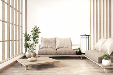 Mint Living Rooms, Living Room Zen, Japanese Living Room Decor, Japanese Living Rooms, Japanese Style Interior, Zen Living Room, Living Room Japanese Style, Japanese Living Room, Zen Interiors