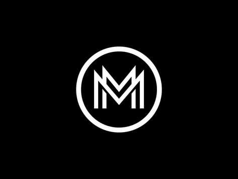 MM-onograms by Michael Spitz on Dribbble Initial Logo Ideas, Mm Logo, Typographic Logo Design, Architecture Portfolio Design, Initial Logo, Logo Minimalist, Hand Lettering Inspiration, Iphone Wallpaper Hipster, Photo Logo Design