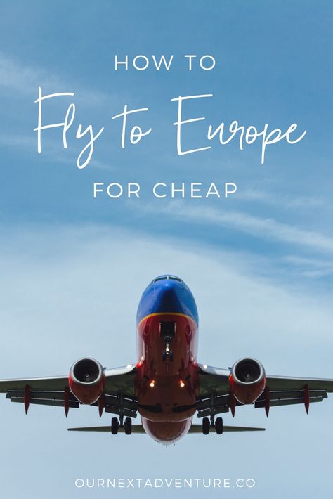 How to take advantage of cheap flight deals, no matter where you live, and fly to Europe for cheap too! // Budget Travel | Family Travel | Flying with Kids | How to Save Money on Travel | Affordable Family Travel | Cheap Fares | Flight Deals | Budget Airlines | Europe | Italy | France | Spain | Germany | England Cheap Flights To Europe, Flying Tips, Airport Hacks, Frugal Travel, Travel Europe Cheap, Flying With Kids, Cheap Places To Travel, Europe Italy, Travel Cheap