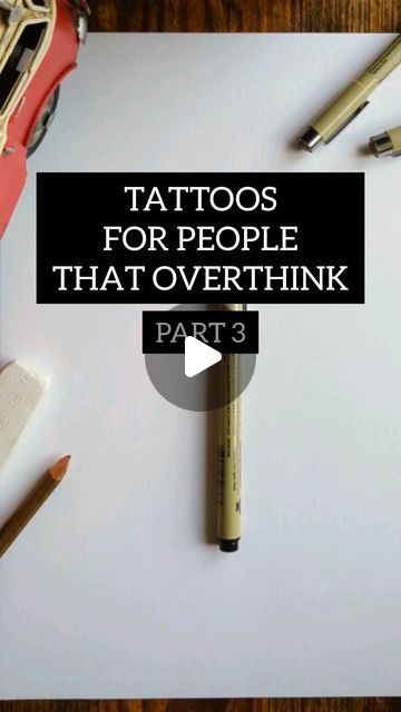 Josh Duke ~ Illustrator on Instagram: "Too many thoughts... . . . #overthinking #mentalhealth #toomuch #tattoo" Tattoos For People Who Overthink, Overthinkers Tattoo, Stop Overthinking Tattoo, Overthinker Tattoo Ideas, Tattoos For Overthinkers, Over Thinking Tattoo, Overthinking Tattoos, Tattoo Ideas For Overthinkers, Too Many Thoughts