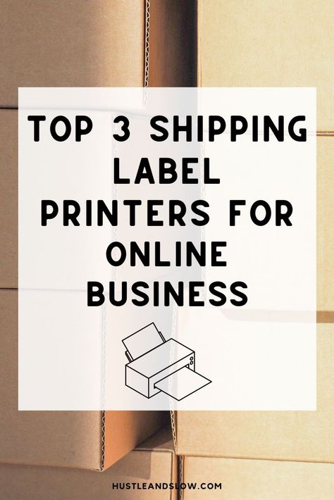 Label Printer For Small Business, Printer For Small Business, Ebay Selling Tips, Make Your Own Labels, Small Printer, Shipping Label Printer, Reselling Business, Business Labels, Best Printers