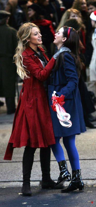 Blair Waldorf ♥ Serena van der Woodsen ♥ Gossip Girl Christmas, Blair Waldorf, Gossip Girl