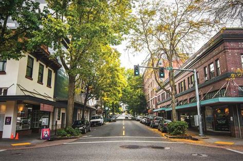 Olympia Washington Downtown, Olympia Washington Aesthetic, Pnw Aesthetic, Magical Spaces, Seattle Summer, City Pics, Washington State Travel, Olympia Washington, California City