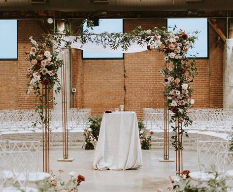 Copper Chuppah, Jewish Chuppah, Birch Chuppah, Arbors And Pergolas, Wedding Times, Wedding Jewish, Wedding Decor Rentals, Floral Ceremony, Wedding Chuppah