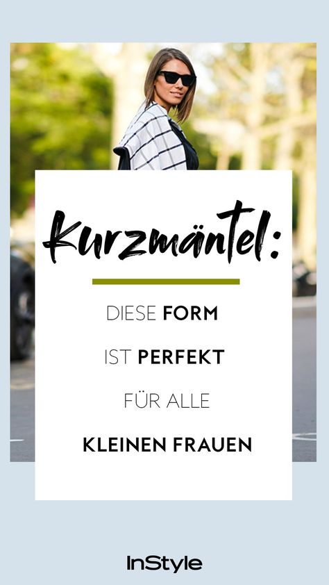 Du zählst zu den kleinen Frauen und kein Mantel passt so richtig? Dann brauchst du einen Kurzmantel. Wenn er so aussieht, ist er Modetrend. #instyle #instylegermany #kurzmäntel #kleinefrauen #mode #fashion #trends #modetrends #coat #mantel Mantel Outfit, Mode Mantel, Mode Fashion, Wordpress Blog, Wordpress, Account Suspended, Fashion Trends