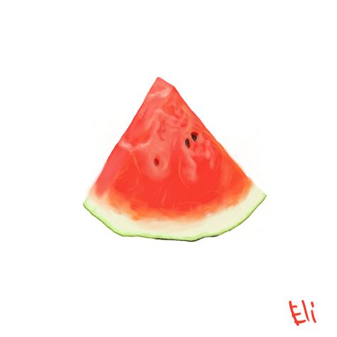 Watermelon, Digital Art, Drawings, Art