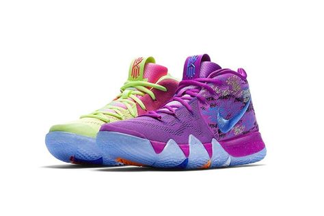 Nike's Kyrie 4 Has a "Multi-Color" Edition On the Way Zapatillas Kyrie Irving, Zapatillas Nike Basketball, Irving Shoes, Kyrie Irving Shoes, Nmd Adidas, Kyrie 4, Shoes Colorful, Girls Basketball Shoes, Best Basketball Shoes