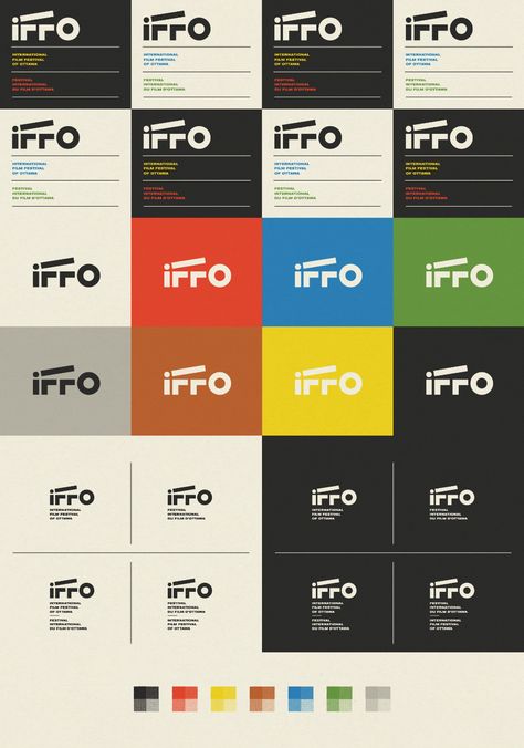 IFFO: International Film Festival of Ottawa on Behance Logo And Identity, Camera Branding, Film Company Logo, Festival Cinema, Film Festival Poster, Festival Logo, Film Logo, Typographic Logo Design, Lab Logo