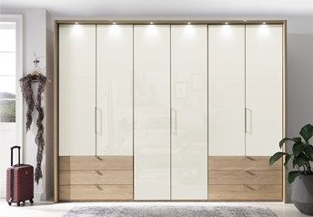 Openable Wardrobe Shutter Design, Openable Wardrobe, Modern Bedroom Wardrobe, Wardrobe Open, Wall Wardrobe Design, Glass Wardrobe, Wardrobe Design Modern, Almirah Designs, Bedroom Cupboards