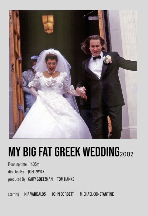 My Big Fat Greek Wedding 2, Big Greek Wedding, My Big Fat Greek Wedding Aesthetic, Janecore Aesthetic, Greece Movie, My Big Fat Greek Wedding, Romcom Movies, Comfort Movies, Girly Movies