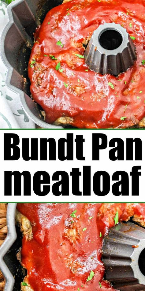 Bundt Pan Meatloaf, Buffalo Chicken Dip Easy Recipes, Meatloaf Cake, Pan Meatloaf, Bundt Pan Recipes, Meatloaf Glaze, Italian Meatloaf, Ground Beef Dinner, Bundt Recipes