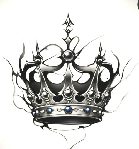 Dark Style Tattoo Design, Crown Drawing King, Diamond Crown Tattoo, King Crown Drawing, Tiara Tattoo, Crown Tattoo Men, King Crown Tattoo, Small Crown Tattoo, Ambigram Tattoo