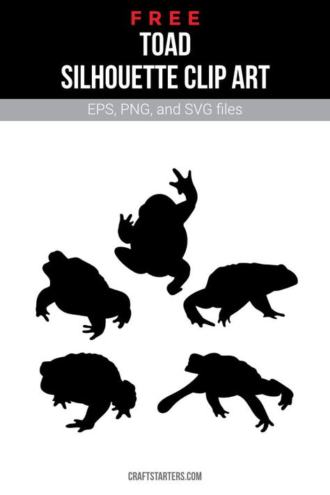 Silhouette Clip Art, Toad, Png Transparent, Clip Art, Illustrations, Art