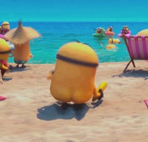 Naked minion Cartoon Characters, Minion, Swimming, Minions