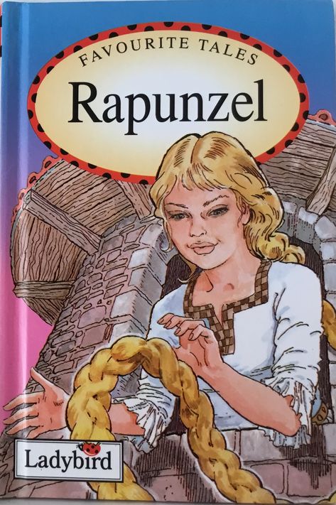 Ladybird Book Favourite Tales, Rapunzel Rapunzel Book, Story Description, Rapunzel Story, Spot Books, The Brothers Grimm, Traditional Books, Childhood Stories, Vintage Book Cover, Tales Series