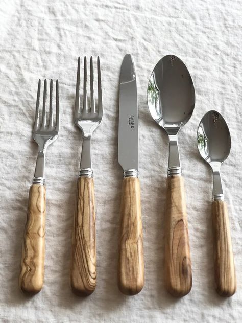 FLATWARE – thearkrentals Ark Elements, Minimalist Tables, Butter Spreader, Salad Fork, Up House, Dinner Fork, China Sets, Serving Utensils, General Store