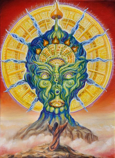 Art Timeline, Awakening Art, Mystical Symbols, Psy Art, Mental State, Spiritual Artwork, Spirited Art, Alien Art, Mushroom Art