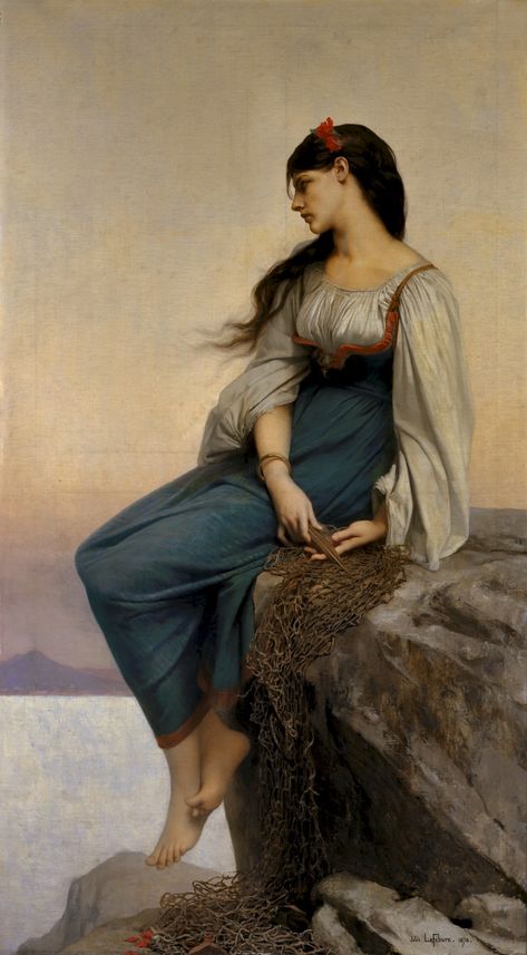 https://flic.kr/p/qUYKrV | cabanel, alexandre - Graziella | Alexandre Cabanel  1808-1879  Frankrijk Joseph Lefebvre, Istoria Artei, John Everett Millais, Academic Art, European Paintings, Pre Raphaelite, Pierre Auguste Renoir, Classical Art, Gustav Klimt