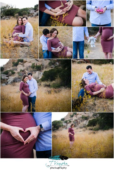 Poses Maternity Photography, Mertinity Photoshoot Ideas Couple, Maternity Photoshoot Props Ideas, Matertiny Photos Photoshoot Ideas, Maternity Pics In Field, Martinity Photos Ideas, Maternity Pose Ideas, Silly Maternity Photos, Maternity Photography Poses With Props