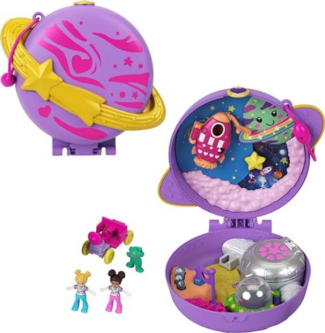 Car Surprise, Alien Figure, Polly Pocket Dolls, Outer Planets, Space Explorer, Mattel Shop, Kids Gift Guide, Travel Toys, Dog Party